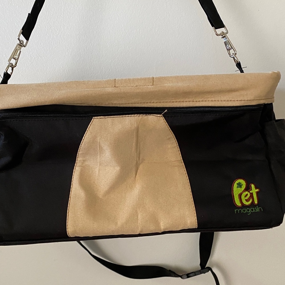 Black and Tan Dog Travel Carrier